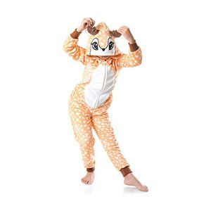 Family Matching Animal Jumpsuit Pajama with Pocket